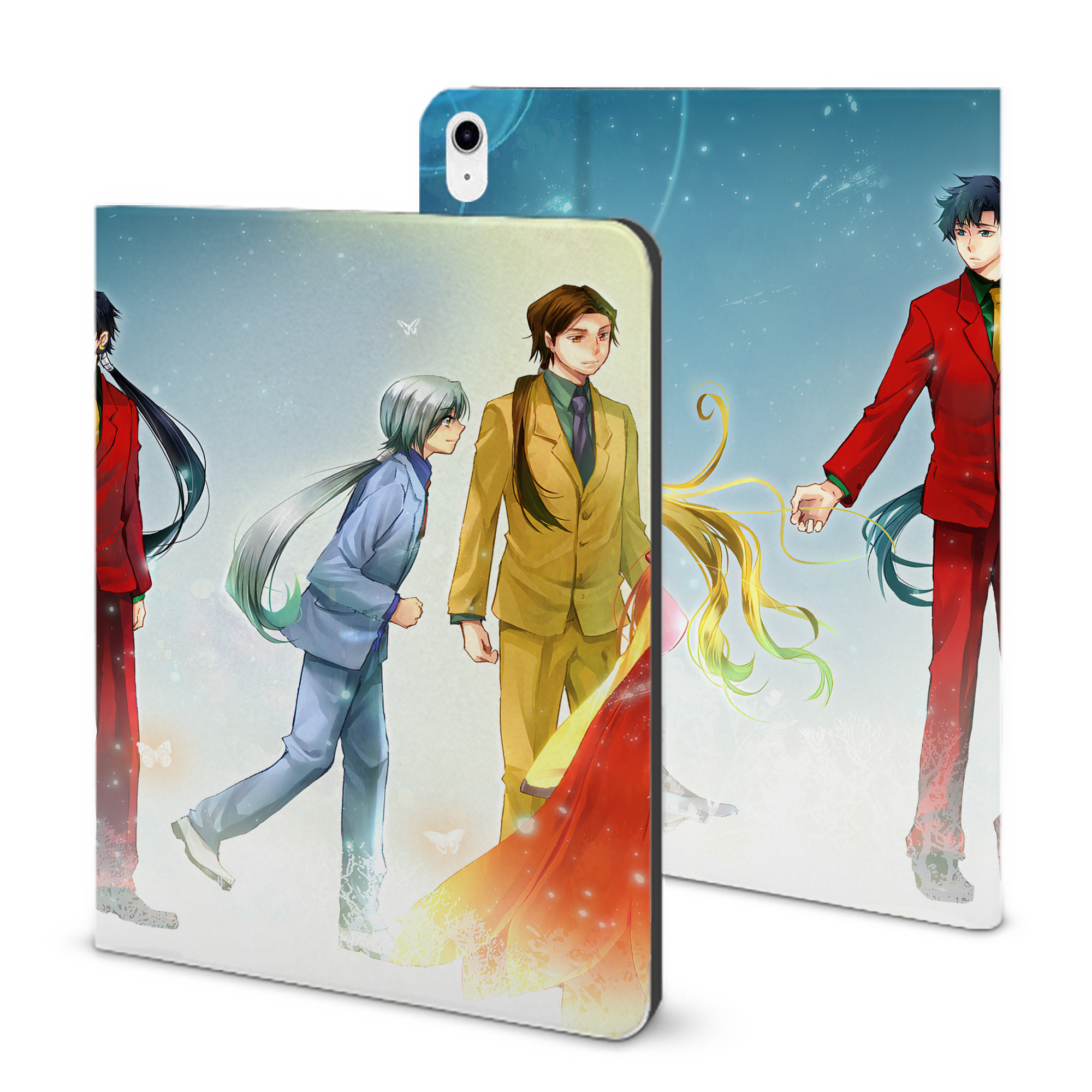 （画像用） 美少女戦士セーラームーン Sailor Moon IPad ケース ブック型 PUレザー TPU 耐衝撃 軽量 薄型 ペン収納なし 全面保護 IPad 各モデル対応